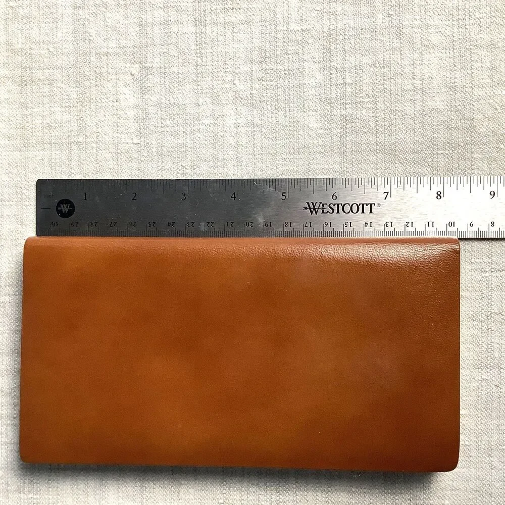 Vintage Italian Leather Address Book Genuine Vera Pelle Unused 8